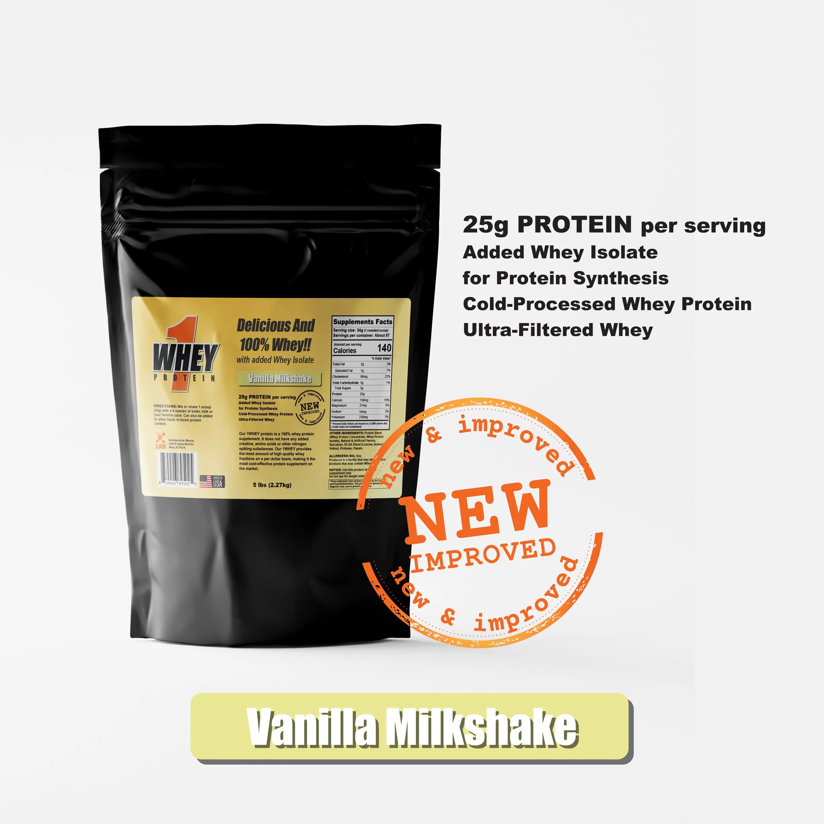 1WHEY PROTEIN／1ホエイ・プロテイン 2.27KG