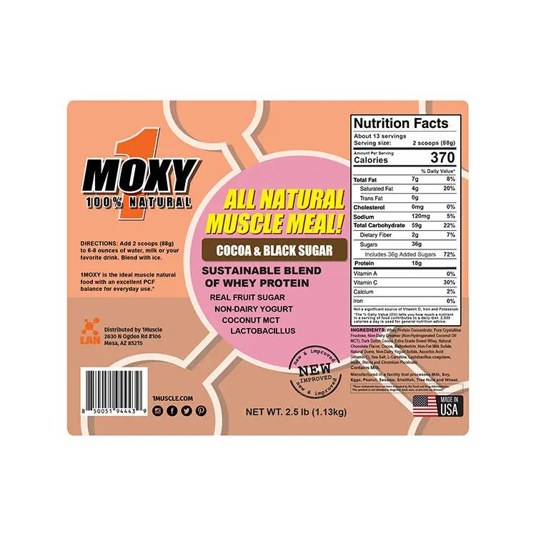1 モキシー / 1 モキシー ココア & ブラックシュガー［オールナチュラル］ 1.13kg または 2.27kg LAN