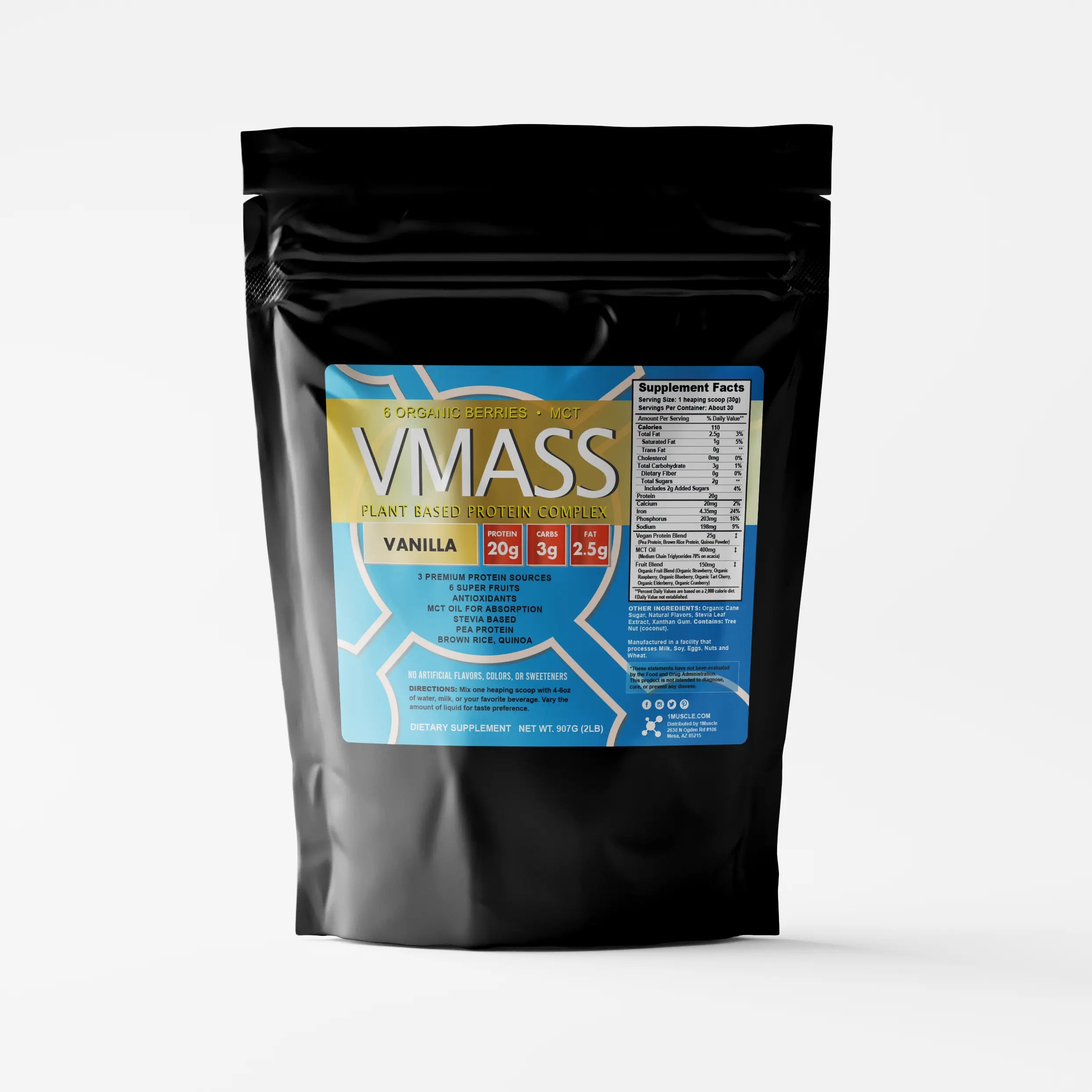 VMASS / Vマス・スーパーフード 2LB [プラント・ベース] LAN