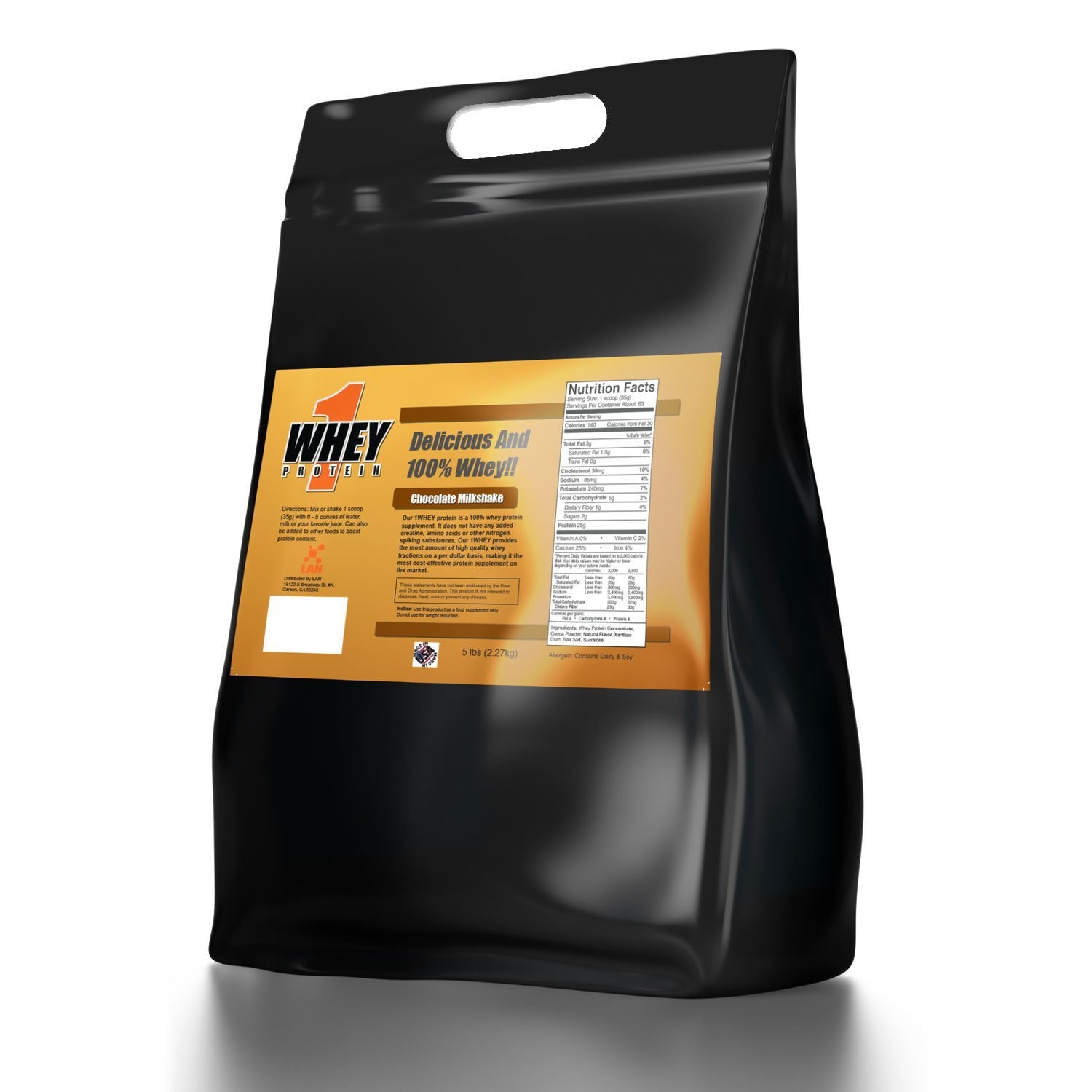 [セール] 1WHEY PROTEIN／１ホエイ・プロテイン　2.27KG - 1Muscle.com