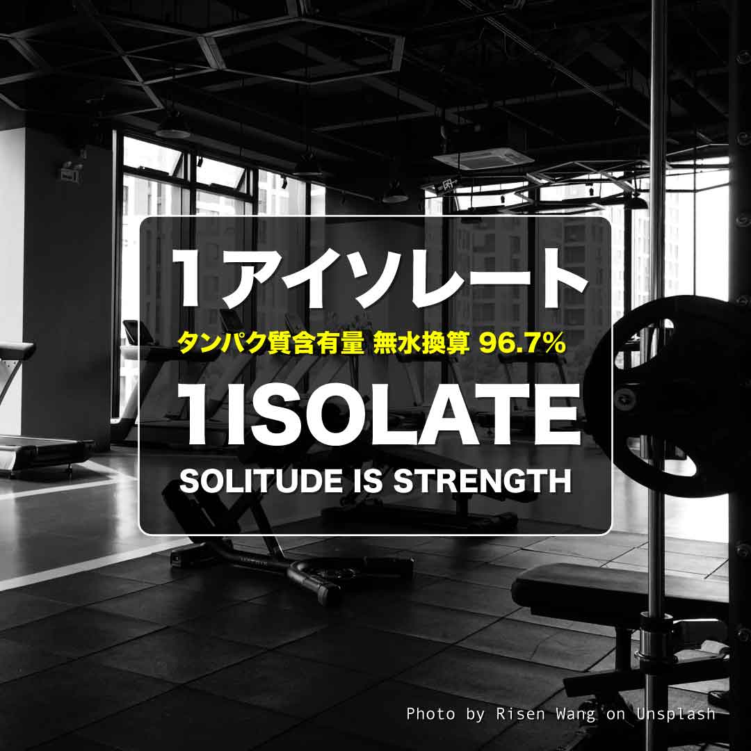 BIG 1ISOLATE™️ 10LB [ⓊD公認] プロテイン | 1Muscle.com